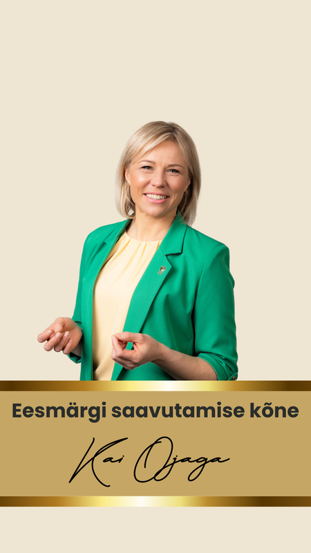 Eesmärgi saavutamise kõne (1,5h)